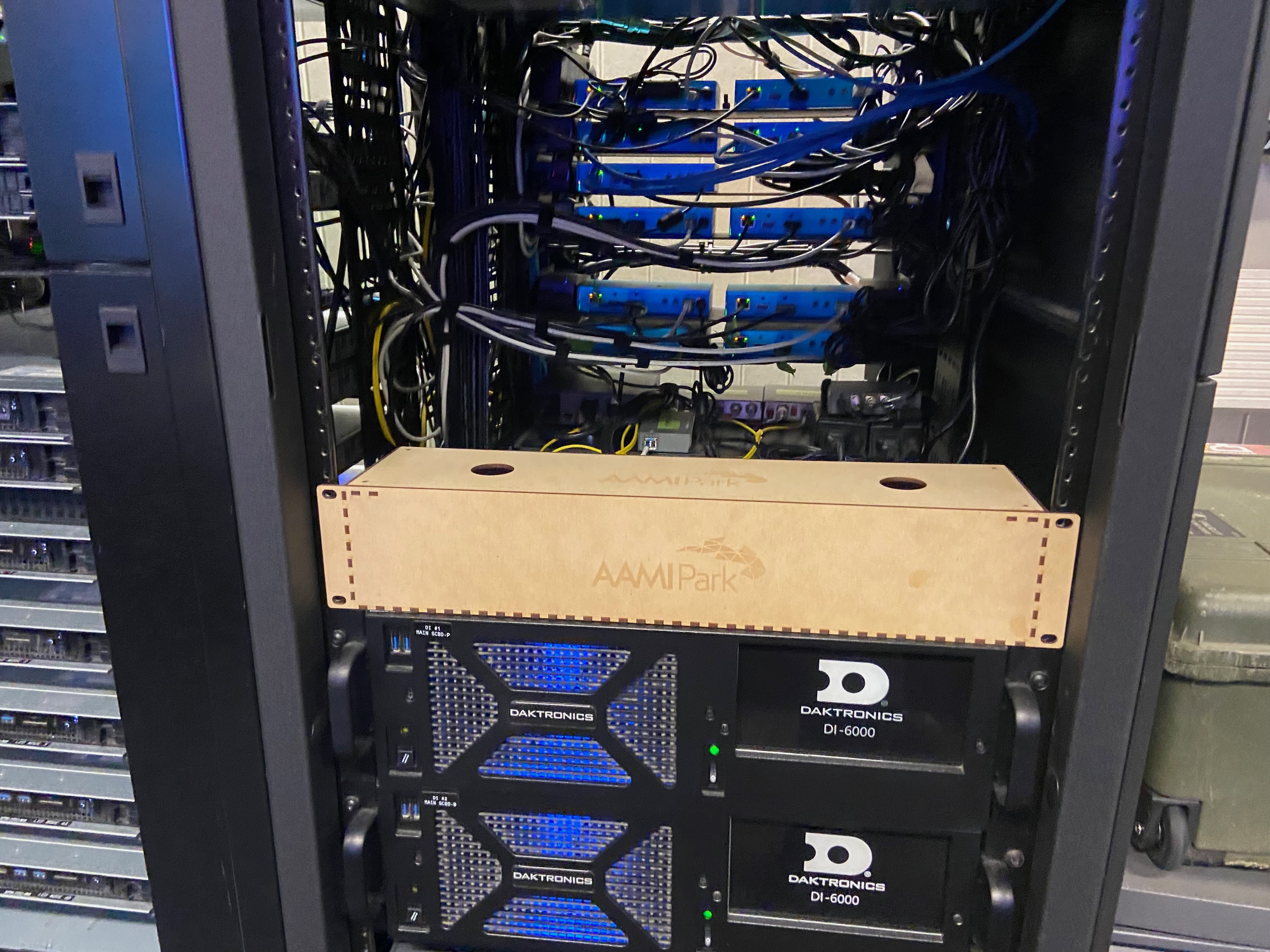 AV Rack Tidy Box