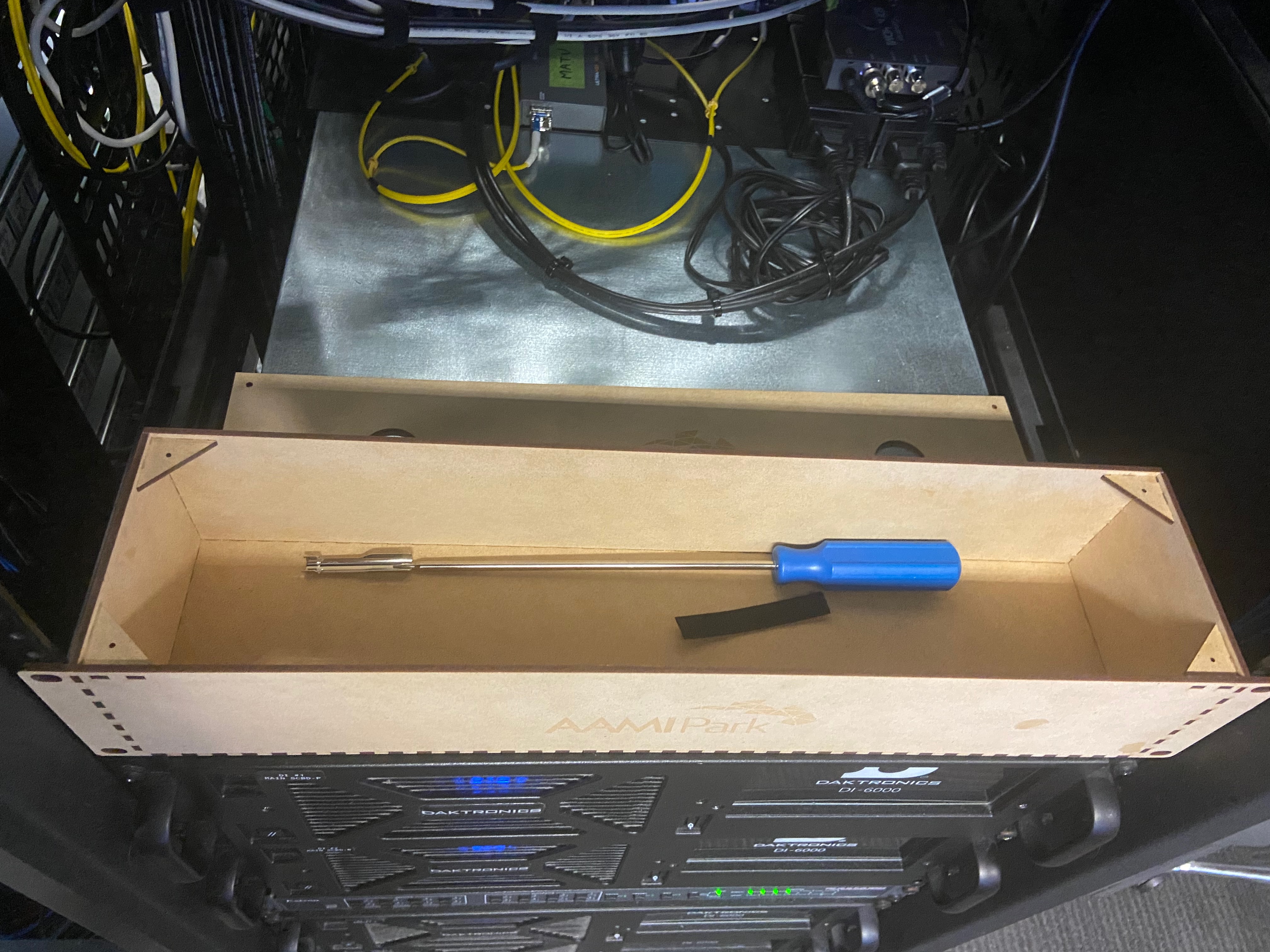 AV Rack Tidy Box - Image 4